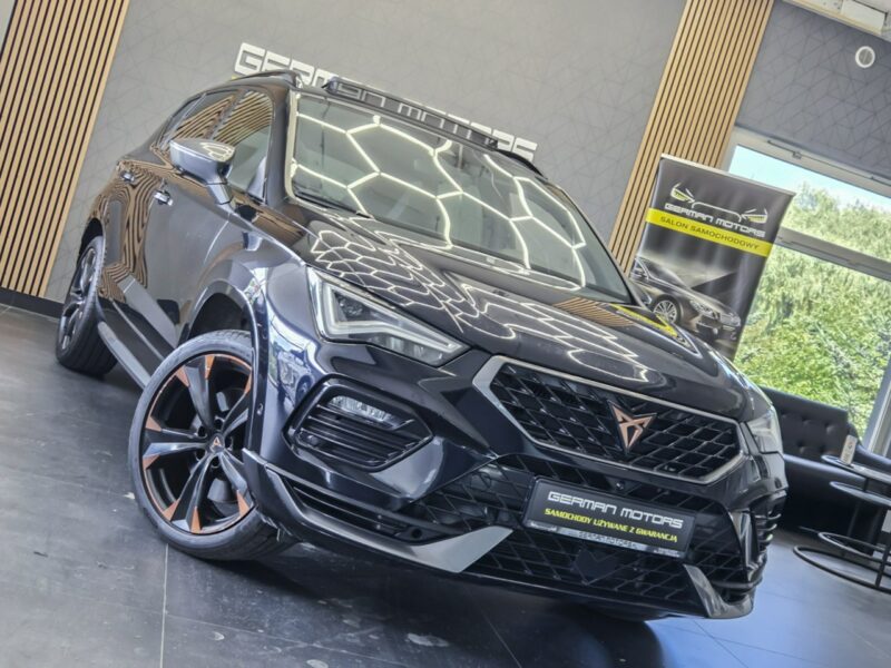 Cupra Ateca VZ / Virtuany Kocpit / Kamera 360 / El.fotele / Ledy / ASO / Ambiente