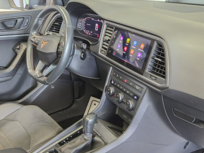 Cupra Ateca VZ / Virtuany Kocpit / Kamera 360 / El.fotele / Ledy / ASO / Ambiente