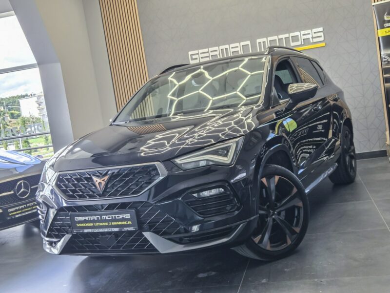 Cupra Ateca VZ / Virtuany Kocpit / Kamera 360 / El.fotele / Ledy / ASO / Ambiente
