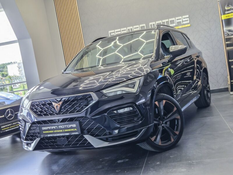 Cupra Ateca VZ / Virtuany Kocpit / Kamera 360 / El.fotele / Ledy / ASO / Ambiente
