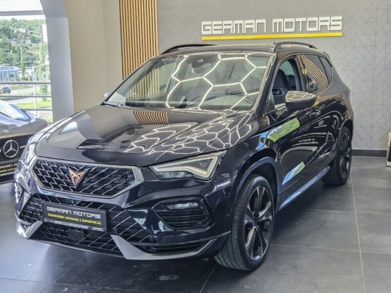 Cupra Ateca VZ / Virtuany Kocpit / Kamera 360 / El.fotele / Ledy / ASO / Ambiente