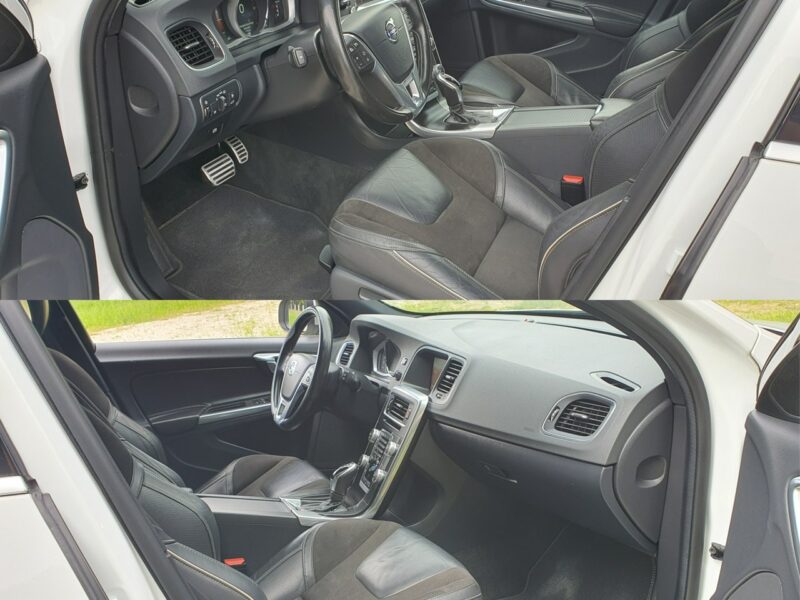 Volvo V60 2.0 D4 190KM # rDesign # Automat # NAVI # BiXenon # Skóra # Alkantara I (2010-2018)