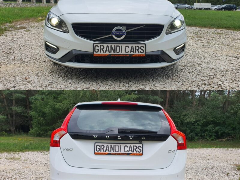 Volvo V60 2.0 D4 190KM # rDesign # Automat # NAVI # BiXenon # Skóra # Alkantara I (2010-2018)