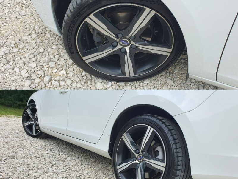 Volvo V60 2.0 D4 190KM # rDesign # Automat # NAVI # BiXenon # Skóra # Alkantara I (2010-2018)