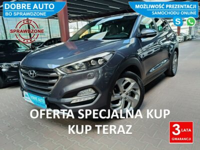 Hyundai Tucson 1.6 177KM Premium 4x4 Automat, Navi,Kamera,MartwePole, Wentyl.Fotele III (2015-2020)