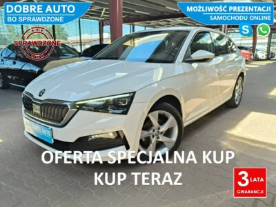 Škoda Scala 1.5 150KM Style,Kamera,Parktronik,GrzaneFotele,HandsFree,Android/Apple