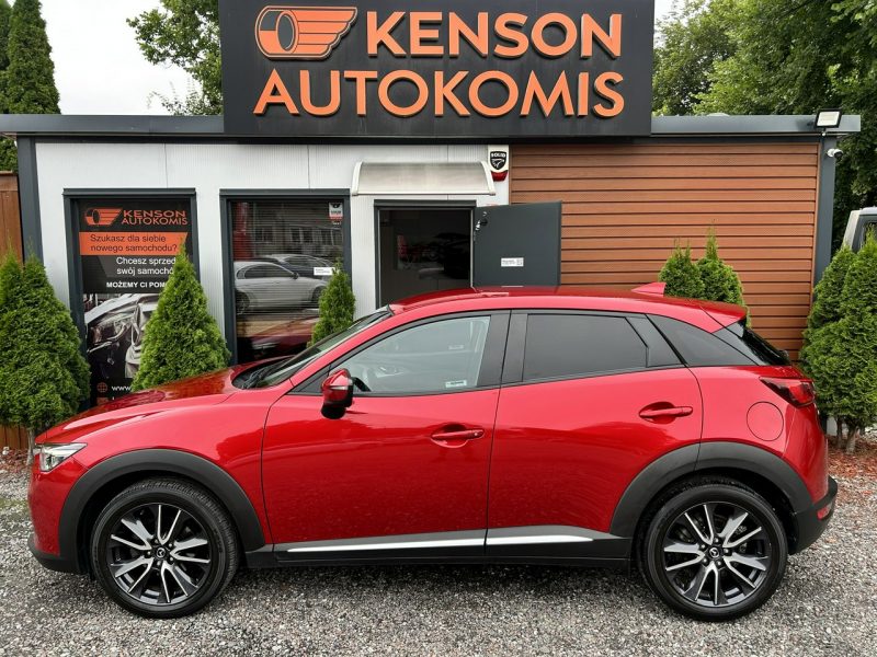 Mazda CX-3 LED, Klima, Tempomat, Keyless Go, Head-Up, Podgrzewane Fotele, USB