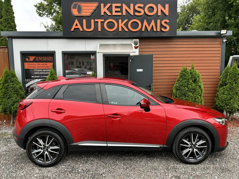 Mazda CX-3 LED, Klima, Tempomat, Keyless Go, Head-Up, Podgrzewane Fotele, USB
