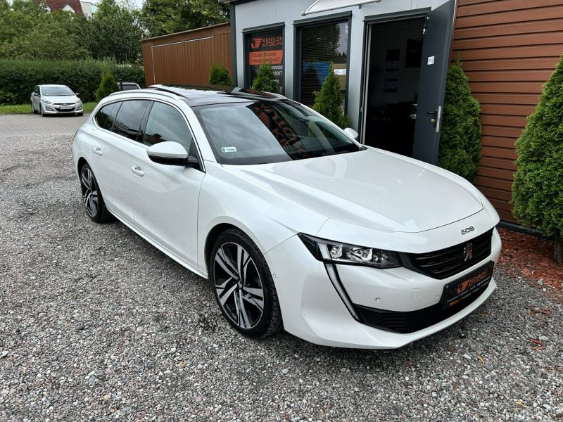 Peugeot 508 1-Wł, Bezwypadek, Asystenci, Kamera 360, Grzana Szyba, Virtual, Focal II (2018-)