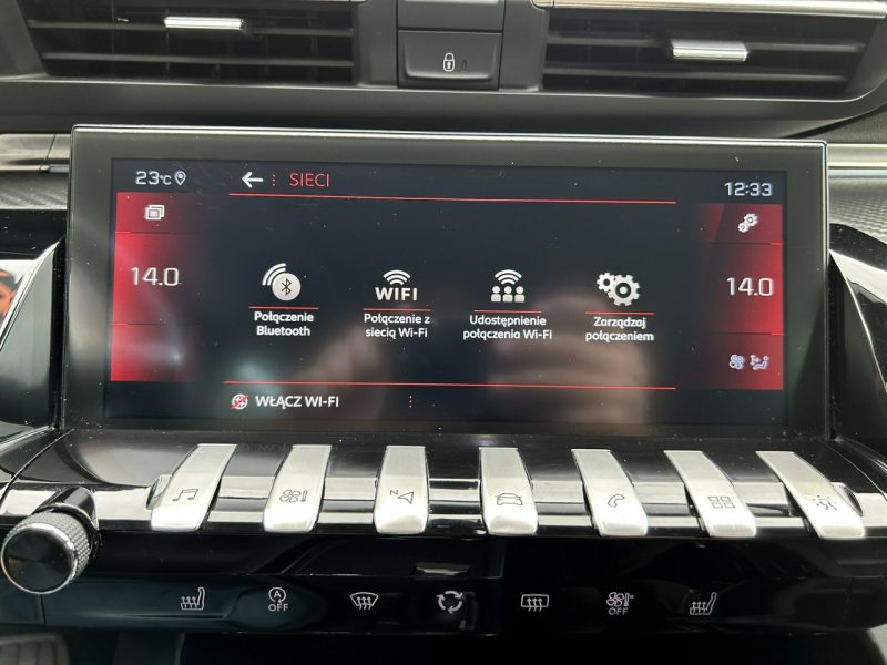 Peugeot 508 1-Wł, Bezwypadek, Asystenci, Kamera 360, Grzana Szyba, Virtual, Focal II (2018-)