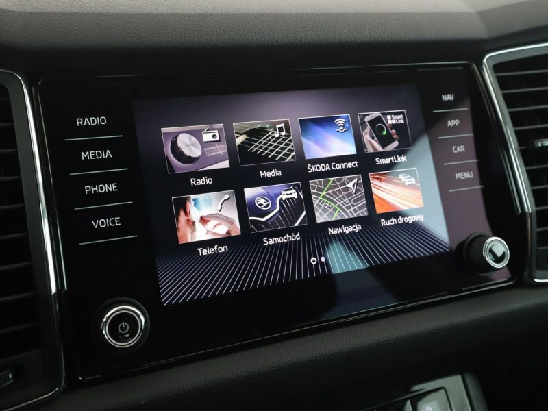 Škoda Kodiaq Ambition navi 7-osob. grzane fotele kamera tempomat Bluetooth I (2016-2024)