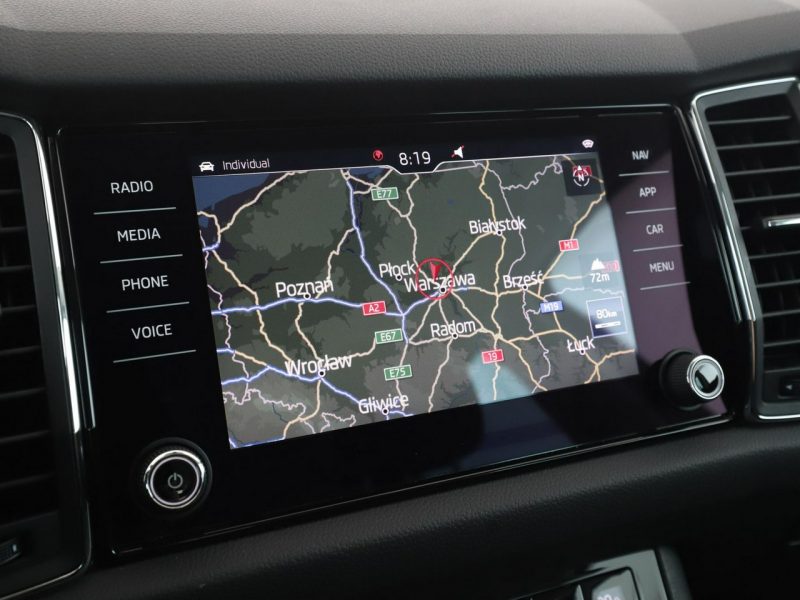 Škoda Kodiaq Ambition navi 7-osob. grzane fotele kamera tempomat Bluetooth I (2016-2024)