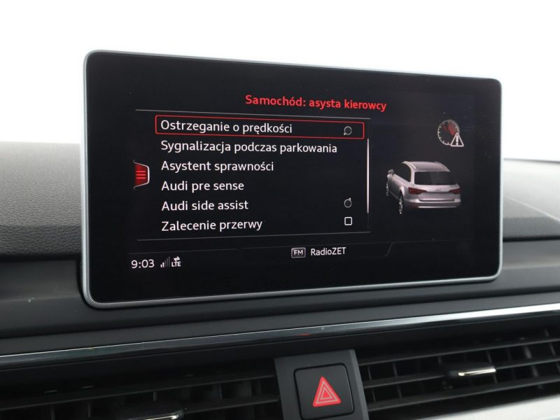 Audi A4 S-tronic skóra/alcantara xenon klima auto (3 strefy)kamera el. fotele B9 (2015-)