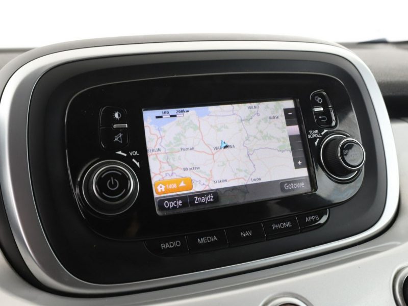 Fiat 500x klima auto navi czujniki parkowania multifunkcja