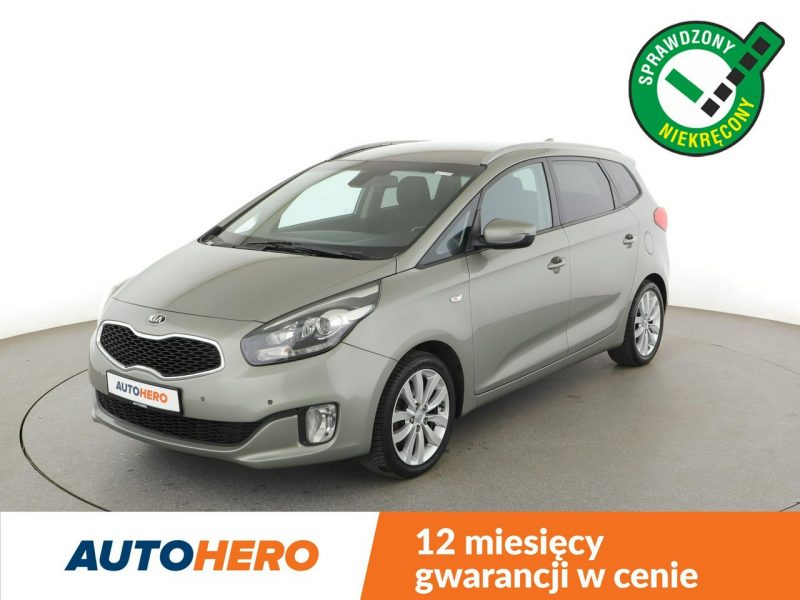 Kia Carens 7 os. navi klima auto kamera i czujniki parkowania grzane fotele i kan IV (2013-)