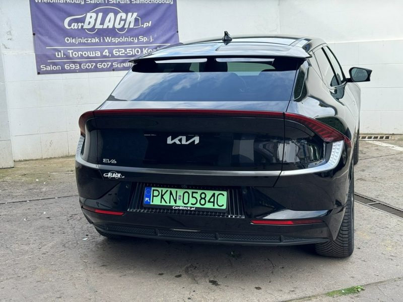 Kia EV6 77,4 kWh - Pisemna Gwarancja 12 miesięcy