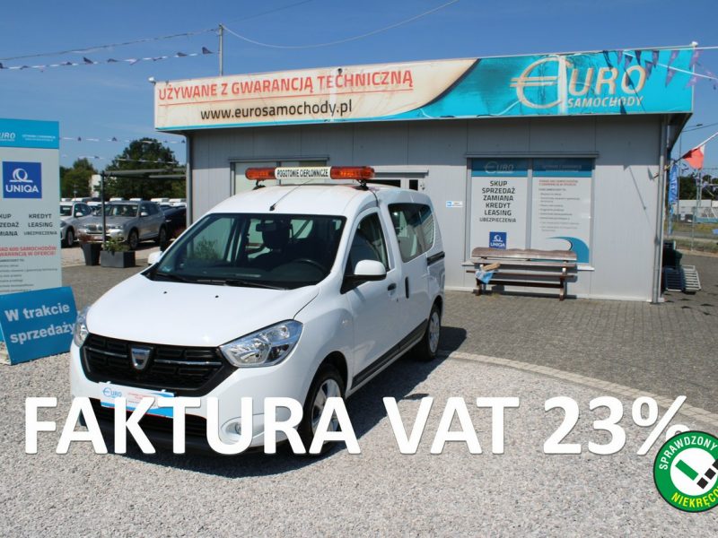Dacia Dokker 1.5LAUREATE 90HP F-vat Salon Polska