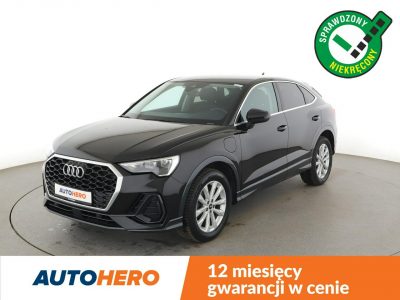 Audi Q3 Sportback PHEV S-Tronic virtual cocpit navi klima auto kamery grzane fotele