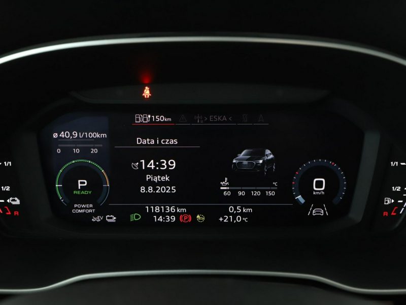 Audi Q3 Sportback PHEV S-Tronic virtual cocpit navi klima auto kamery grzane fotele
