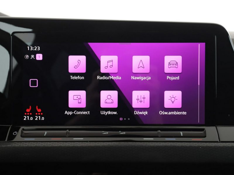 Volkswagen Golf PHEV 245KM full LED virtual cocpit navi klima auto kamery grzane fotel VIII (2020-)