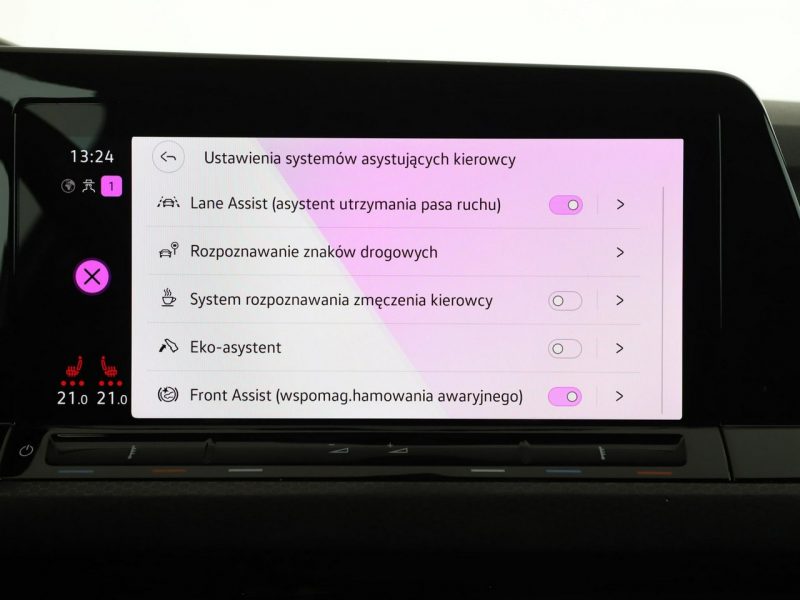 Volkswagen Golf PHEV 245KM full LED virtual cocpit navi klima auto kamery grzane fotel VIII (2020-)