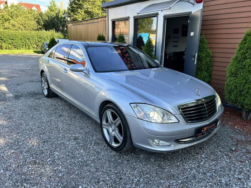 Mercedes S 500 LONG, Lodówka, Podwójne Szyby,Dociągi,Wentylowane/Grzane Fotele,Masaże W221 (2005-2013)