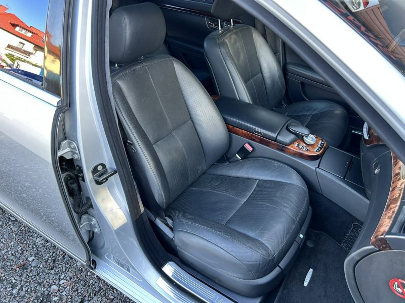 Mercedes S 500 LONG, Lodówka, Podwójne Szyby,Dociągi,Wentylowane/Grzane Fotele,Masaże W221 (2005-2013)