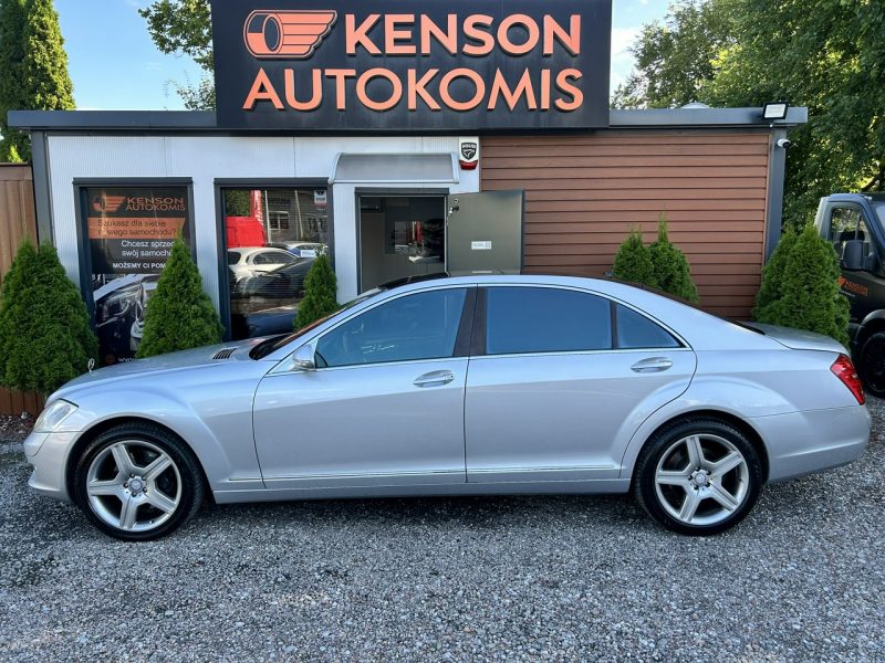Mercedes S 500 LONG, Lodówka, Podwójne Szyby,Dociągi,Wentylowane/Grzane Fotele,Masaże W221 (2005-2013)