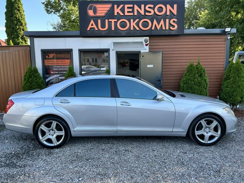 Mercedes S 500 LONG, Lodówka, Podwójne Szyby,Dociągi,Wentylowane/Grzane Fotele,Masaże W221 (2005-2013)