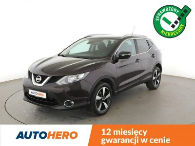 Nissan Qashqai panorama navi klima auto kamera i czujniki parkowania grzane fotele II (2013-2021)