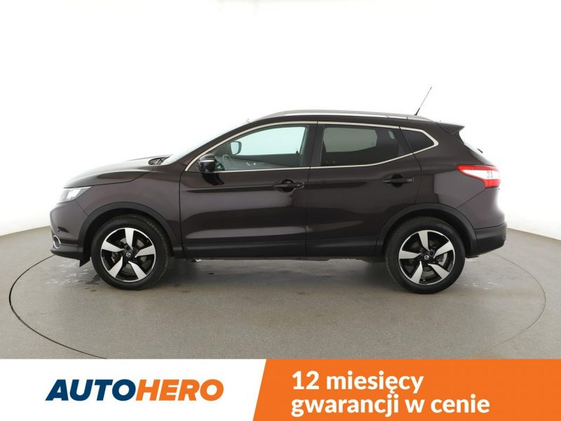 Nissan Qashqai panorama navi klima auto kamera i czujniki parkowania grzane fotele II (2013-2021)