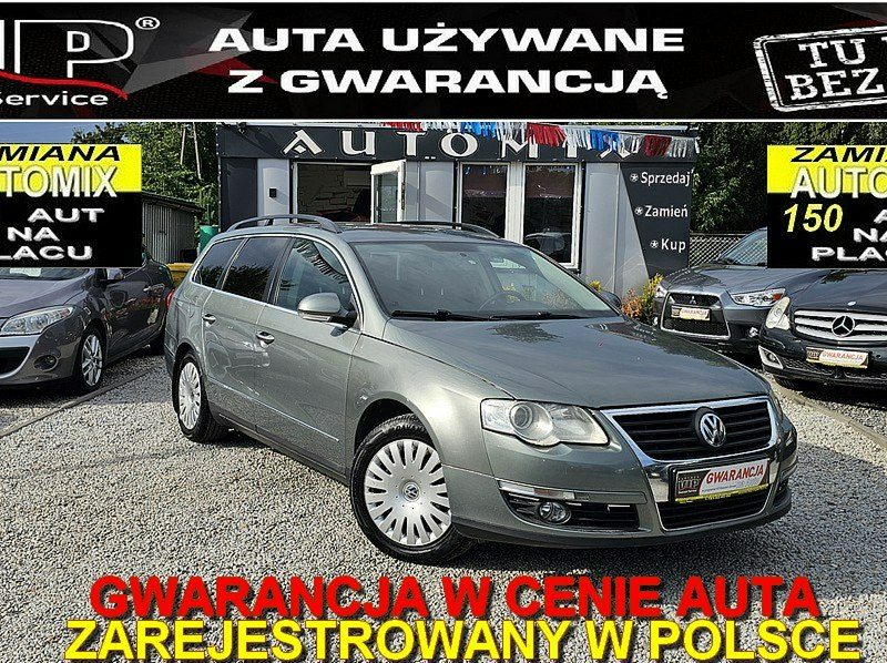 Volkswagen Passat Salon PL ! Nowy Rozrząd! Zadbany, Zarejestrowany ,Nawigacja /ZAMIANA B6 (2005-2010)