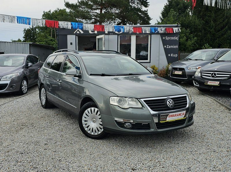 Volkswagen Passat Salon PL ! Nowy Rozrząd! Zadbany, Zarejestrowany ,Nawigacja /ZAMIANA B6 (2005-2010)