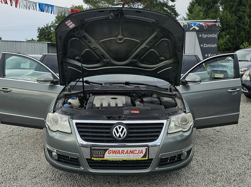 Volkswagen Passat Salon PL ! Nowy Rozrząd! Zadbany, Zarejestrowany ,Nawigacja /ZAMIANA B6 (2005-2010)