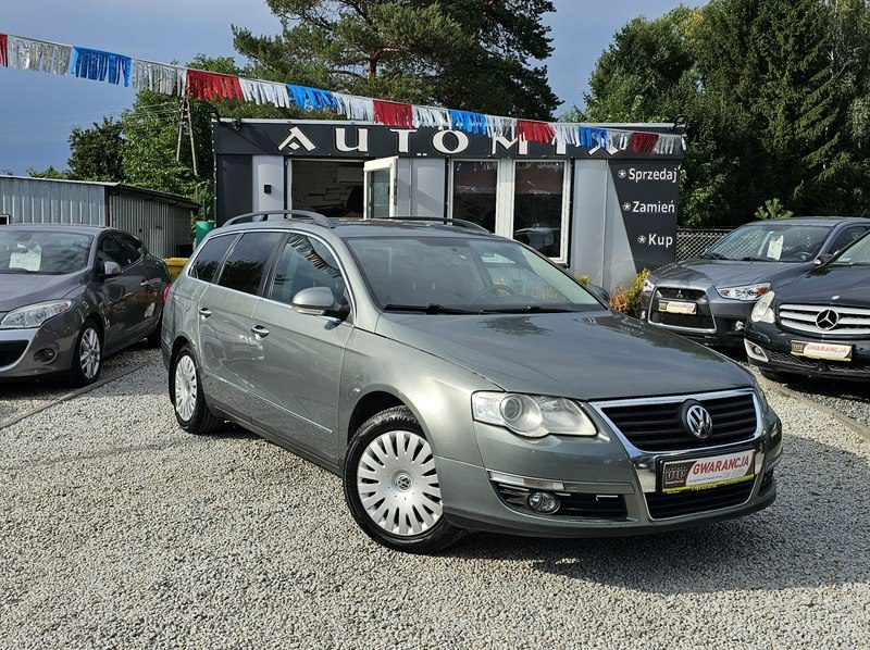 Volkswagen Passat Salon PL ! Nowy Rozrząd! Zadbany, Zarejestrowany ,Nawigacja /ZAMIANA B6 (2005-2010)
