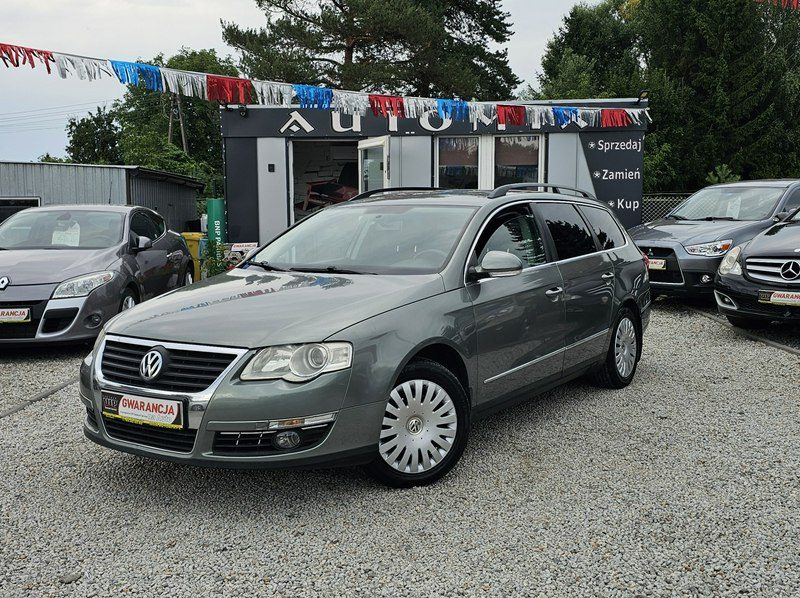 Volkswagen Passat Salon PL ! Nowy Rozrząd! Zadbany, Zarejestrowany ,Nawigacja /ZAMIANA B6 (2005-2010)