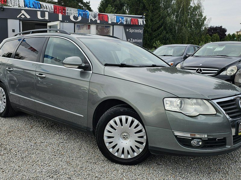 Volkswagen Passat Salon PL ! Nowy Rozrząd! Zadbany, Zarejestrowany ,Nawigacja /ZAMIANA B6 (2005-2010)