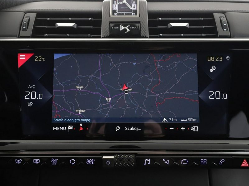 DS Automobiles DS 7 Crossback 1.6T Automat RIVOLI Nawigacja Tempomat El.Fotele Skóra BiXenon Kamera