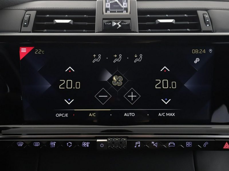 DS Automobiles DS 7 Crossback 1.6T Automat RIVOLI Nawigacja Tempomat El.Fotele Skóra BiXenon Kamera