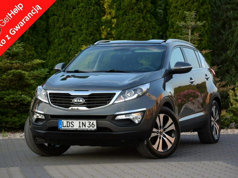 Kia Sportage 2.0MPI(163KM) Skóry Panorama Ledy Duża Navi Kamera Keyless go ALU 18 III (2010-2015)