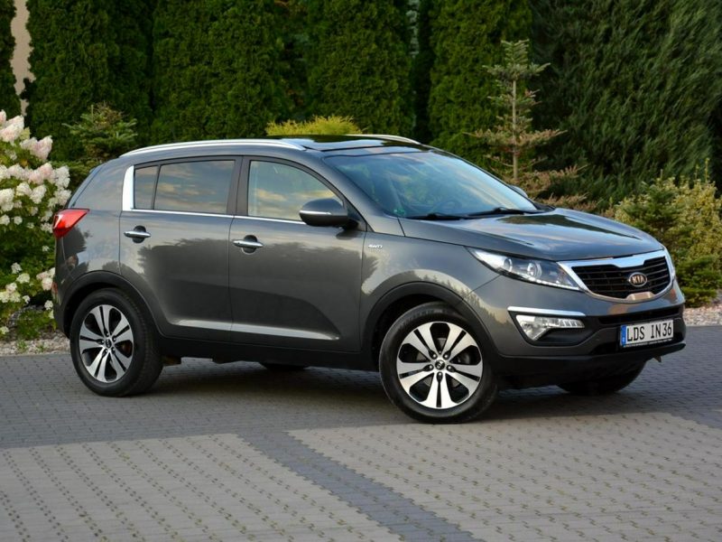 Kia Sportage 2.0MPI(163KM) Skóry Panorama Ledy Duża Navi Kamera Keyless go ALU 18 III (2010-2015)