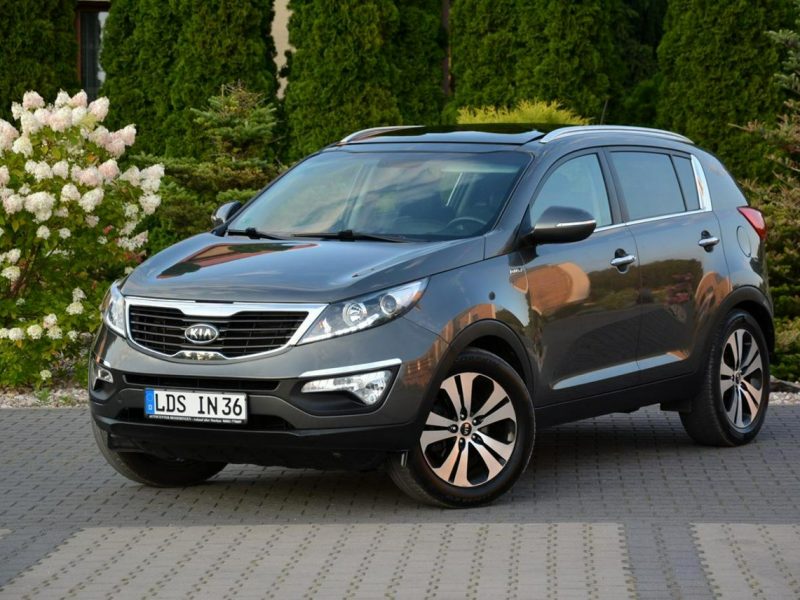 Kia Sportage 2.0MPI(163KM) Skóry Panorama Ledy Duża Navi Kamera Keyless go ALU 18 III (2010-2015)