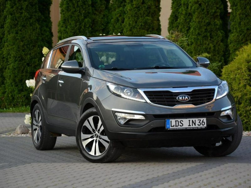 Kia Sportage 2.0MPI(163KM) Skóry Panorama Ledy Duża Navi Kamera Keyless go ALU 18 III (2010-2015)