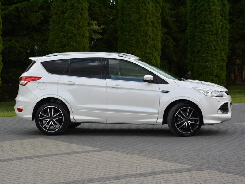 Ford Kuga Individual Biała perła Skóry Panorama Ledy Navi Tablet el.fotele II (2012-)