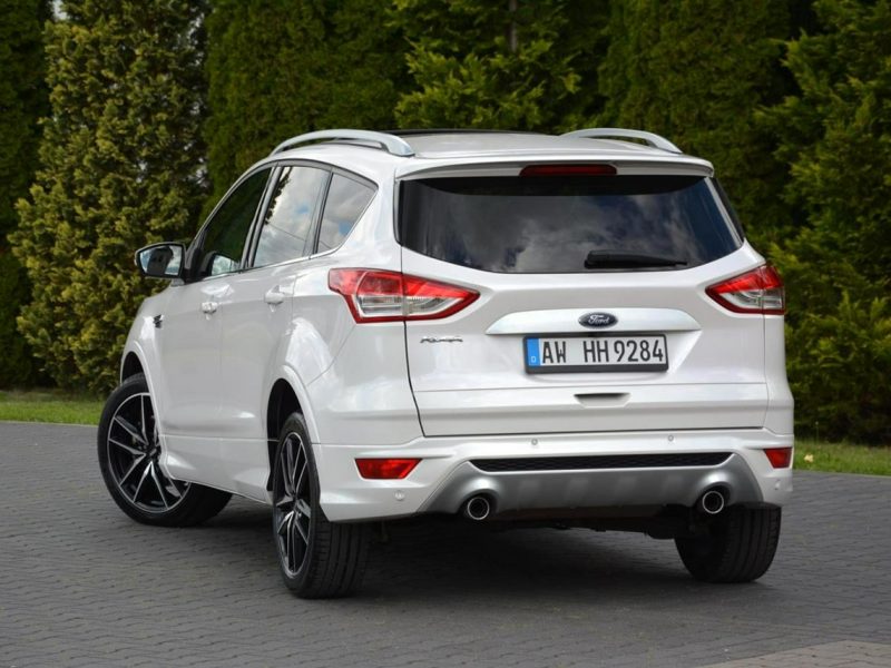 Ford Kuga Individual Biała perła Skóry Panorama Ledy Navi Tablet el.fotele II (2012-)