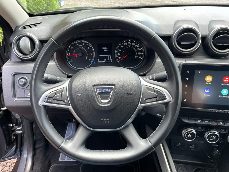 Dacia Duster LED,Klima,Navi,Temp,Martwe Pole,Kamera 360,Keyless GO, Czujniki Park II (2017-2024)