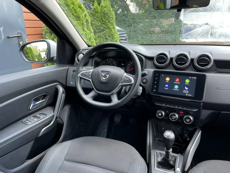 Dacia Duster LED,Klima,Navi,Temp,Martwe Pole,Kamera 360,Keyless GO, Czujniki Park II (2017-2024)