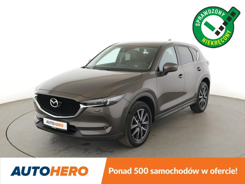 Mazda CX-5 skóra navi grzane fotele+kier. BOSE LED tempomat II (2017-)
