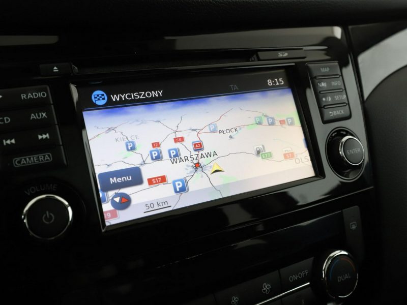 Nissan Qashqai navi klima auto panorama kamera i czujniki parkowania grzane fotele II (2013-2021)