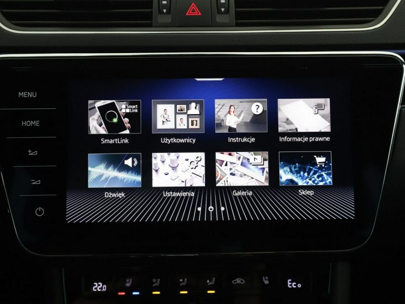 Škoda Superb L&K PHEV Climatronic Navi ACC Grzane El.Fotele Skóra Canton Kam360 LED III (2015-2023)